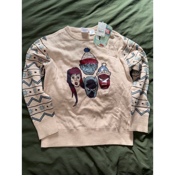 Disney Other - Disney 100 years anniversary Marvel Christmas Sweater Size Medium